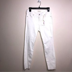 🇺🇸 NWT Jessica Simpson White Ankle Pants, Size 27